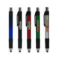 Stylus Click Ballpoint Pen,with digital full color process